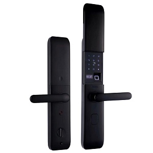 Khóa cửa vân tay Pulmos F16 Black