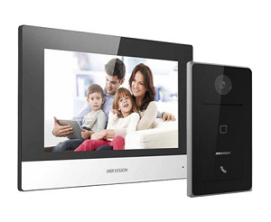 Bộ chuông có hình IP HIKVISION DS-KH6320 - WTE1 và DS-KV6133 -WME1 
