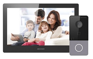Bộ chuông có hình IP HIKVISION DS-KH8520 - WTE1 và DS-KV6113 -WPE1 (B)