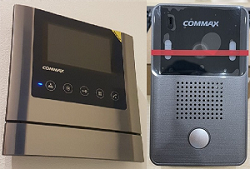 Bộ chuông cửa có hình Commax CDV-43M/DRC-4Y